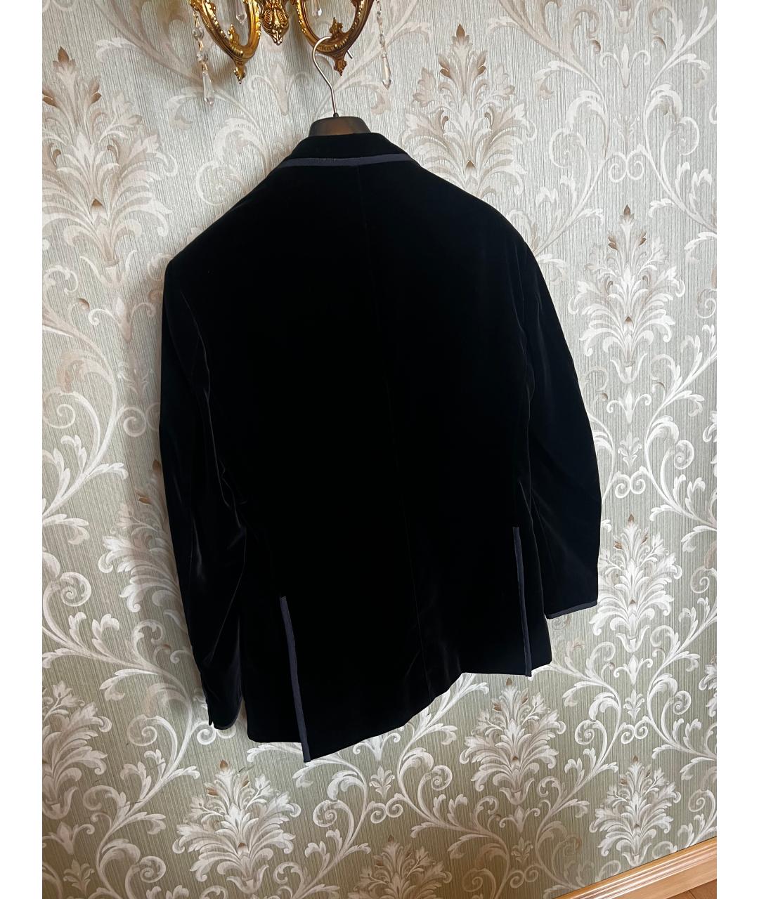 ETRO Темно-синий бархатный пиджак, фото 2