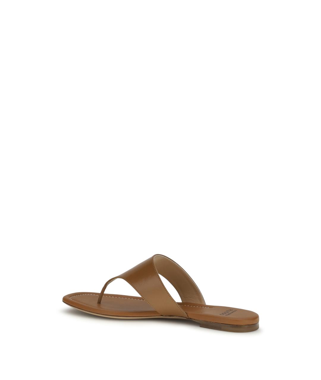 FRANCESCO RUSSO Коричневые кожаные сандалии, фото 3