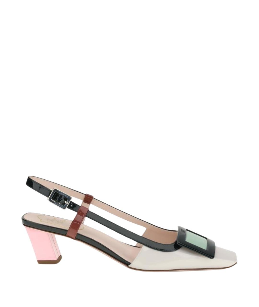 ROGER VIVIER Мульти кожаные туфли, фото 1