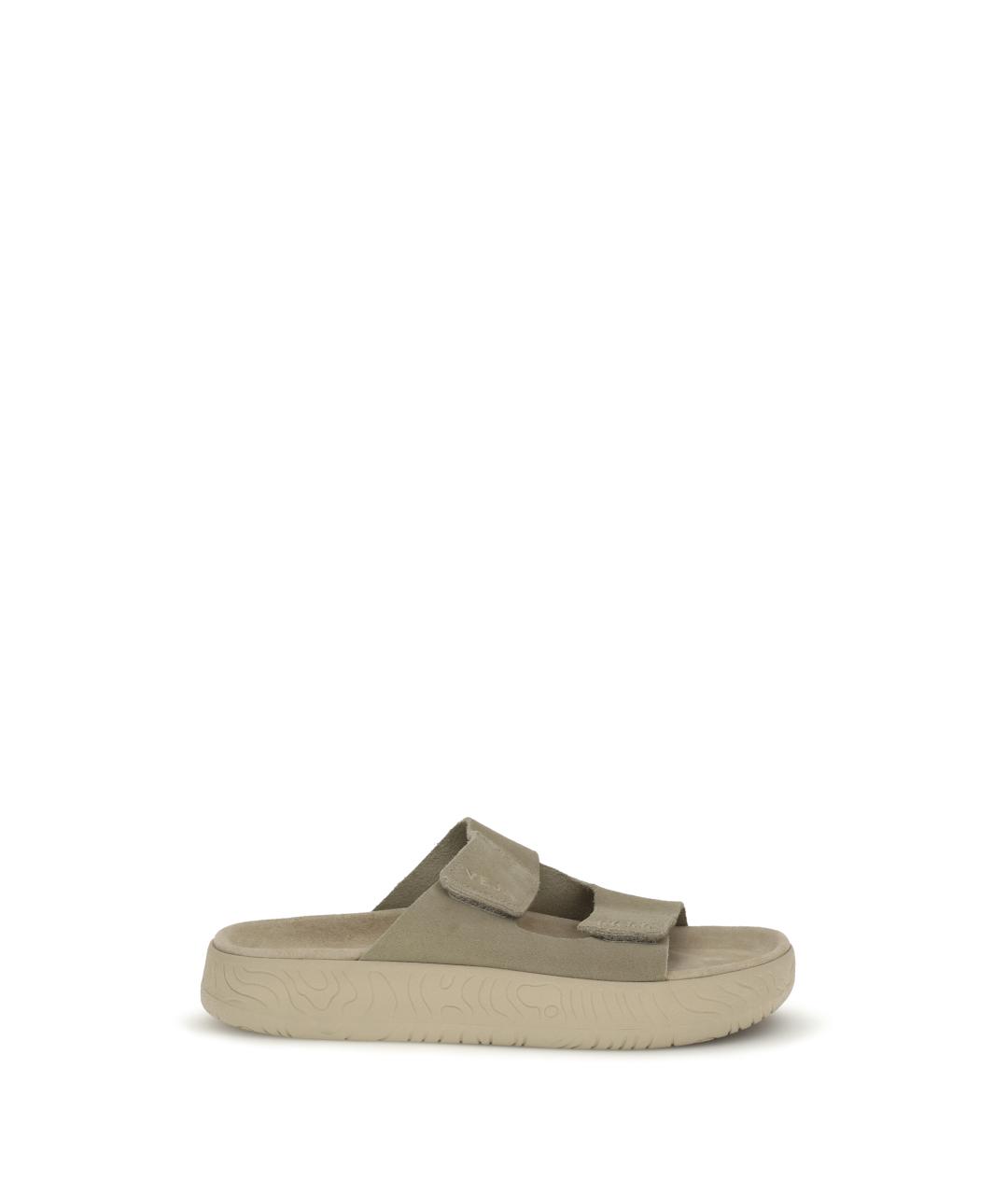 VEJA Бежевые замшевые сандалии, фото 1