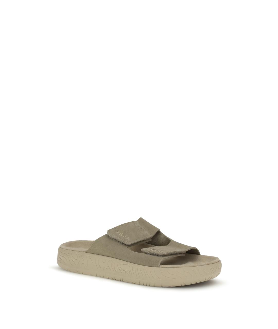 VEJA Бежевые замшевые сандалии, фото 2