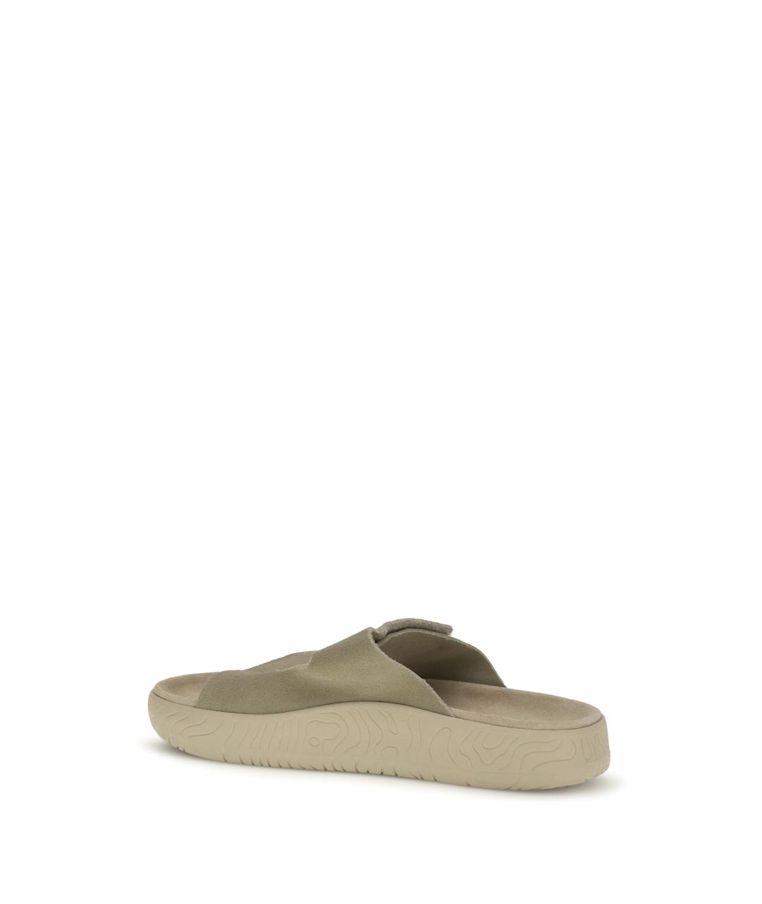 VEJA Бежевые замшевые сандалии, фото 3