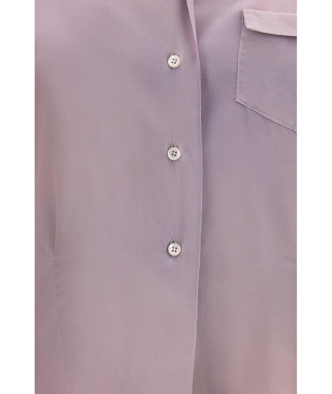 MAISON MARGIELA Розовая шелковая рубашка, фото 3