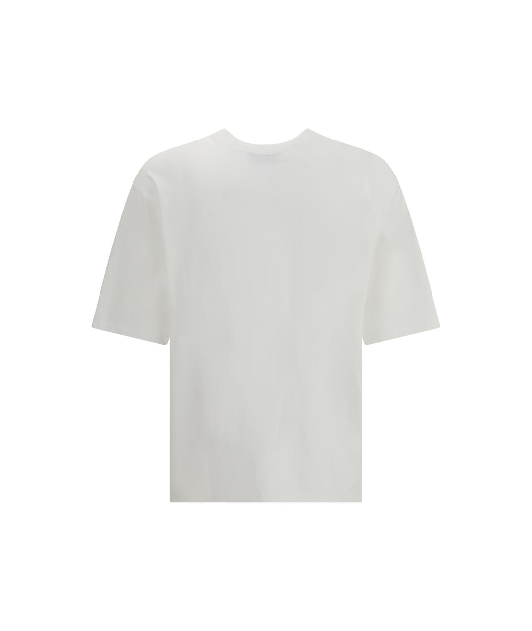 DSQUARED2 Белая хлопковая футболка, фото 2