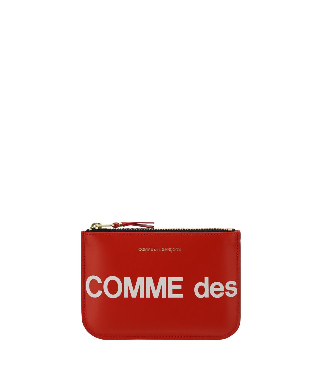COMME DES GARÇONS Красный кожаный кошелек, фото 1