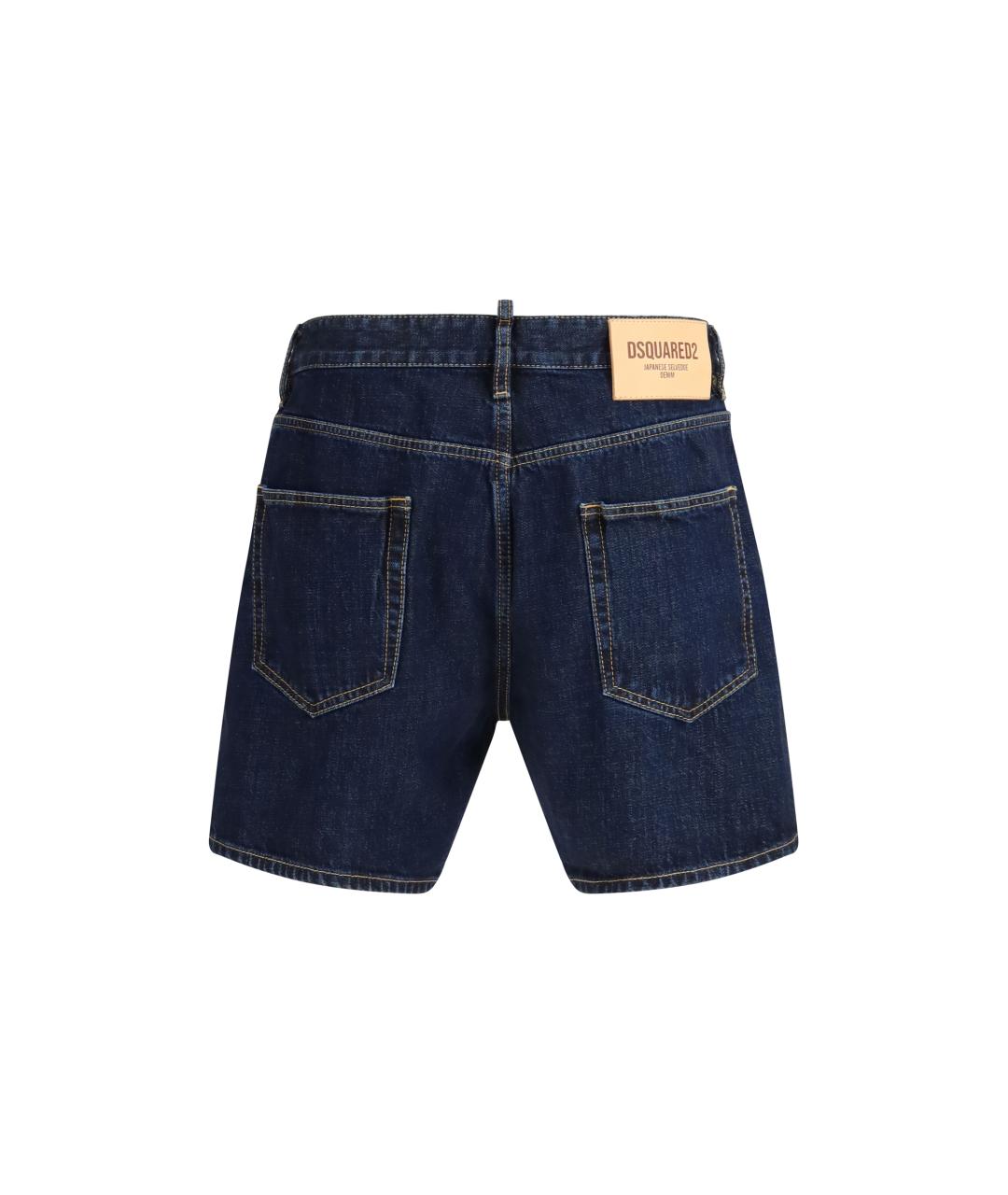 DSQUARED2 Синие хлопковые шорты, фото 2