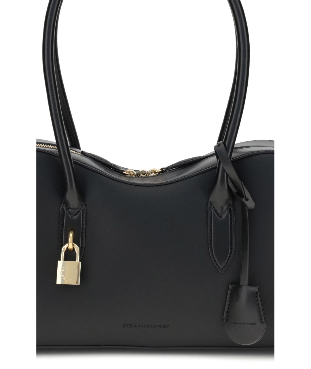 STELLA MCCARTNEY Черная сумка через плечо из искусственной кожи, фото 4