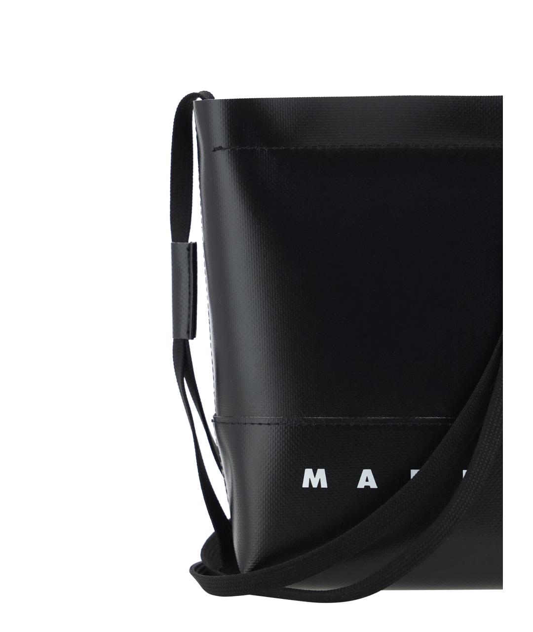 MARNI Черная сумка на плечо, фото 4