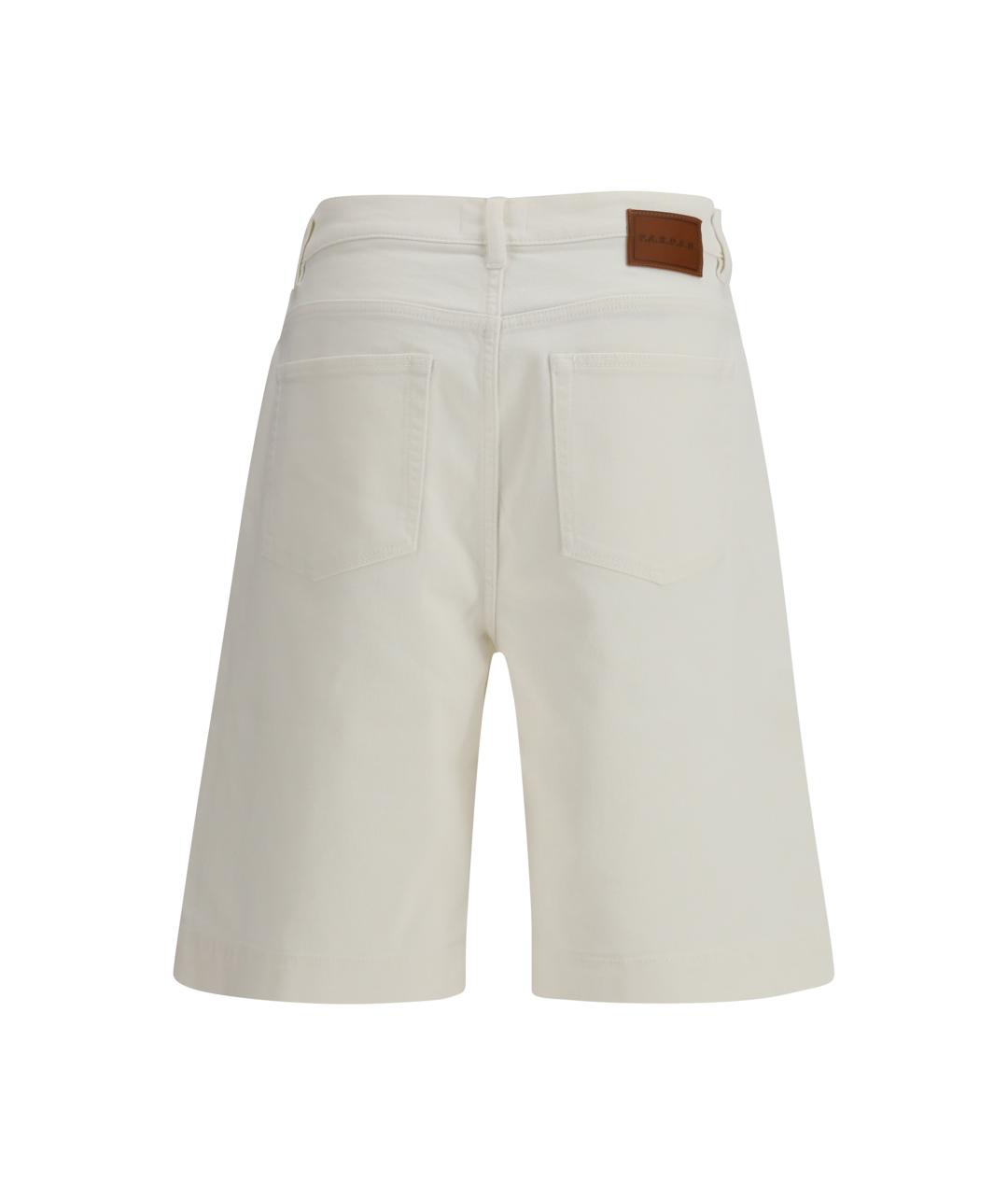 P.A.R.O.S.H. Бежевые хлопковые шорты, фото 2