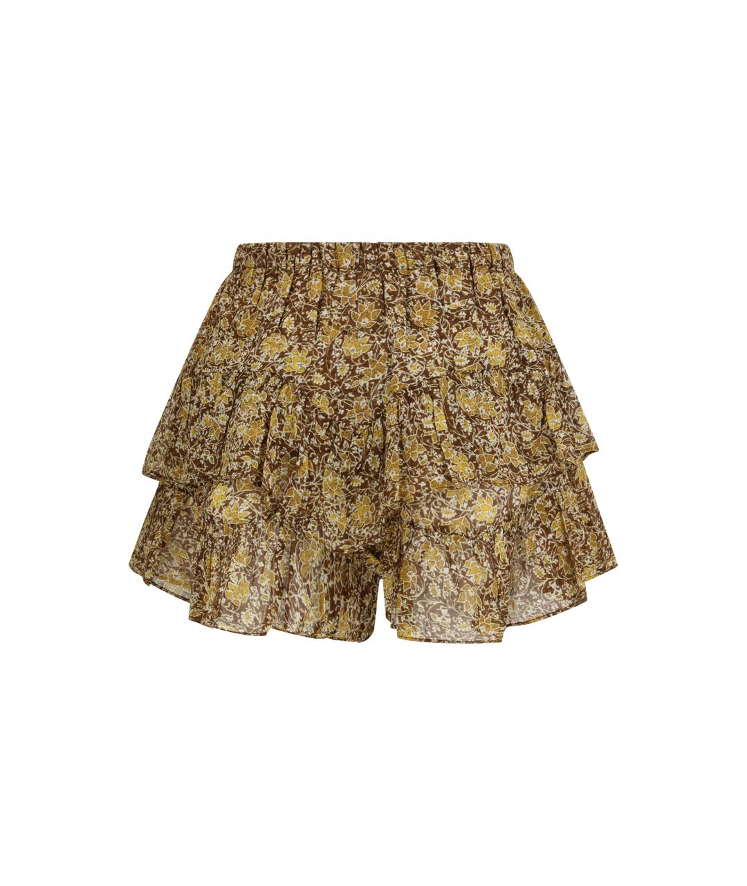 ISABEL MARANT ETOILE Мульти хлопковые шорты, фото 2