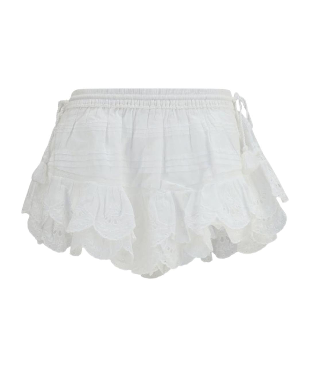 ISABEL MARANT ETOILE Белые хлопковые шорты, фото 1