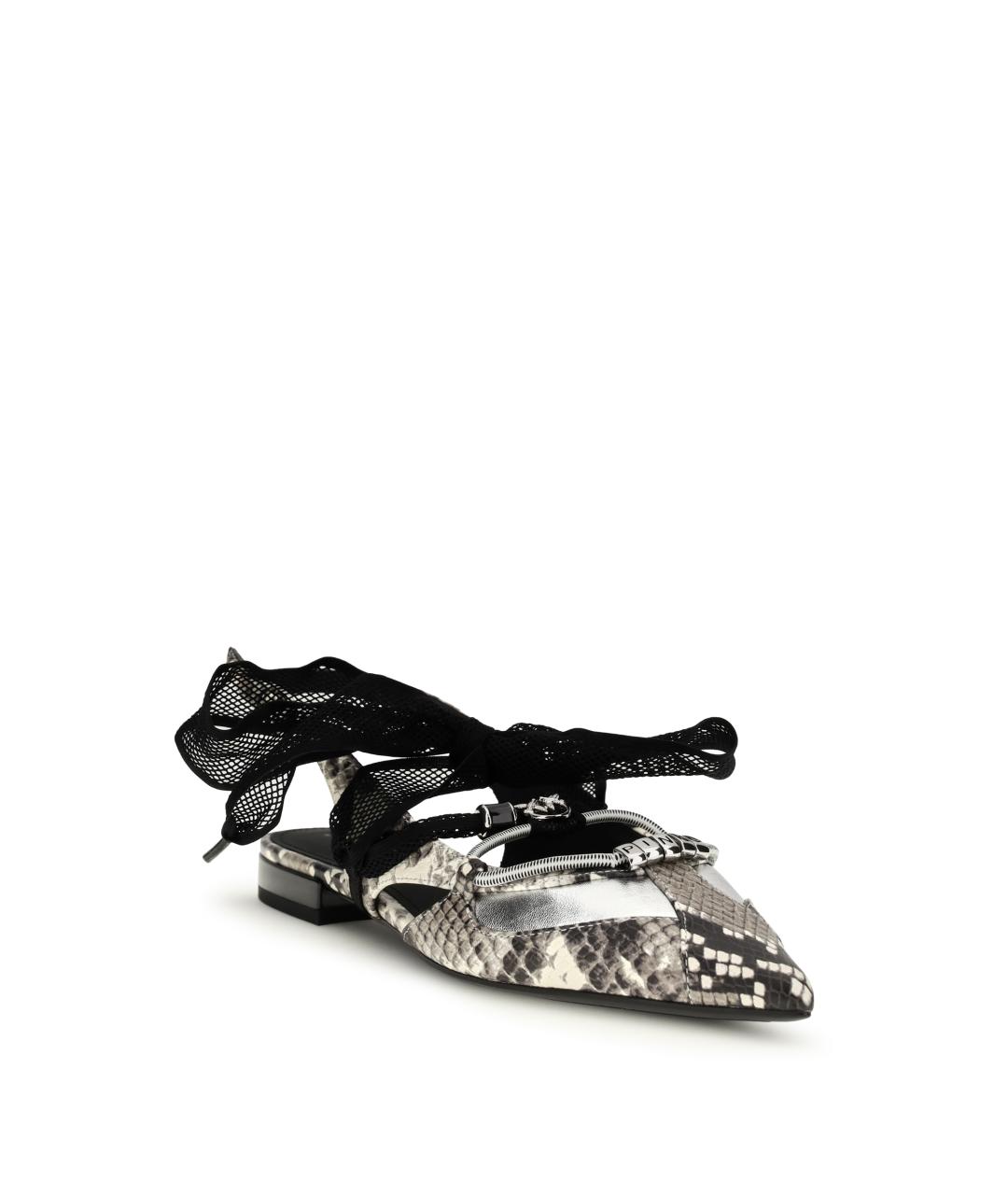 PINKO Мульти кожаные балетки, фото 2