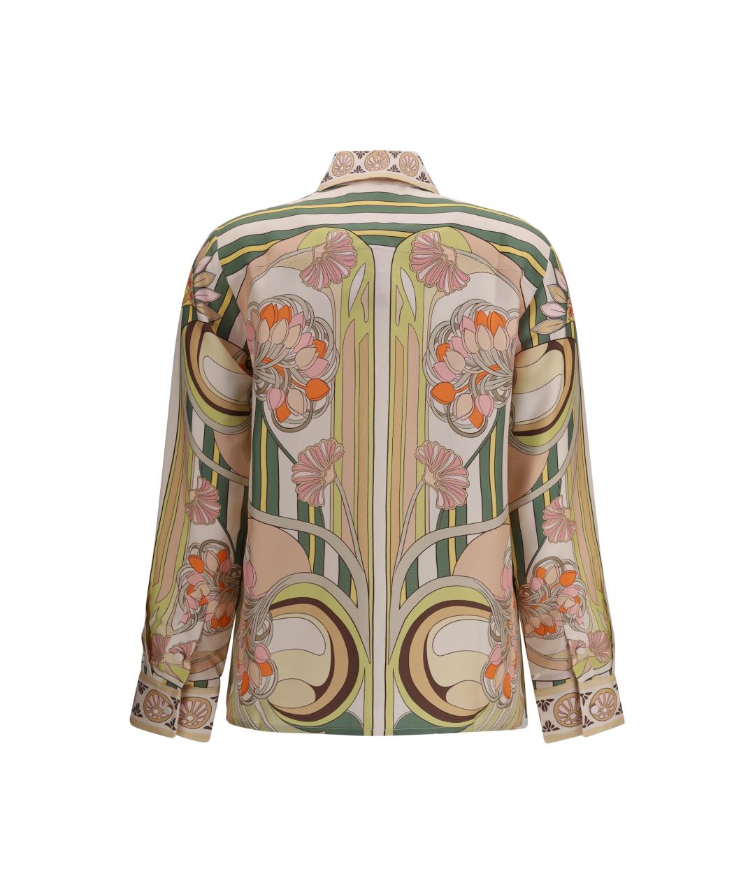 LA DOUBLEJ Мульти шелковая рубашка, фото 2