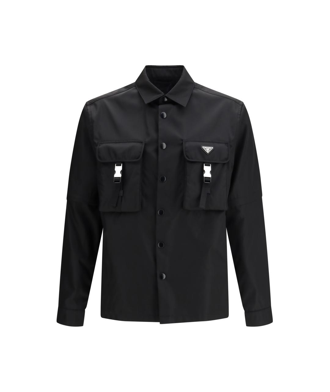 PRADA Черная кэжуал рубашка, фото 1