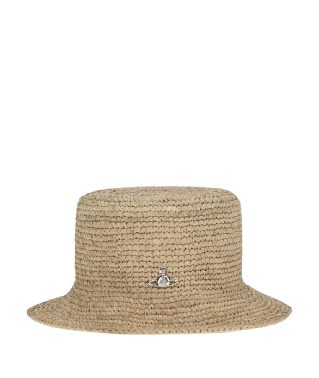 VIVIENNE WESTWOOD Бежевая шляпа, фото 1
