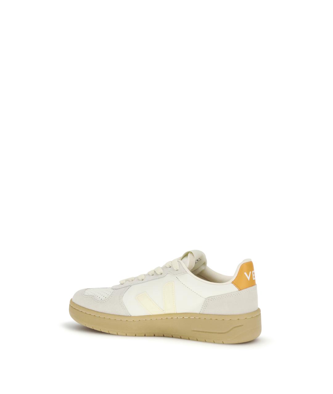 VEJA Серые кожаные кроссовки, фото 3