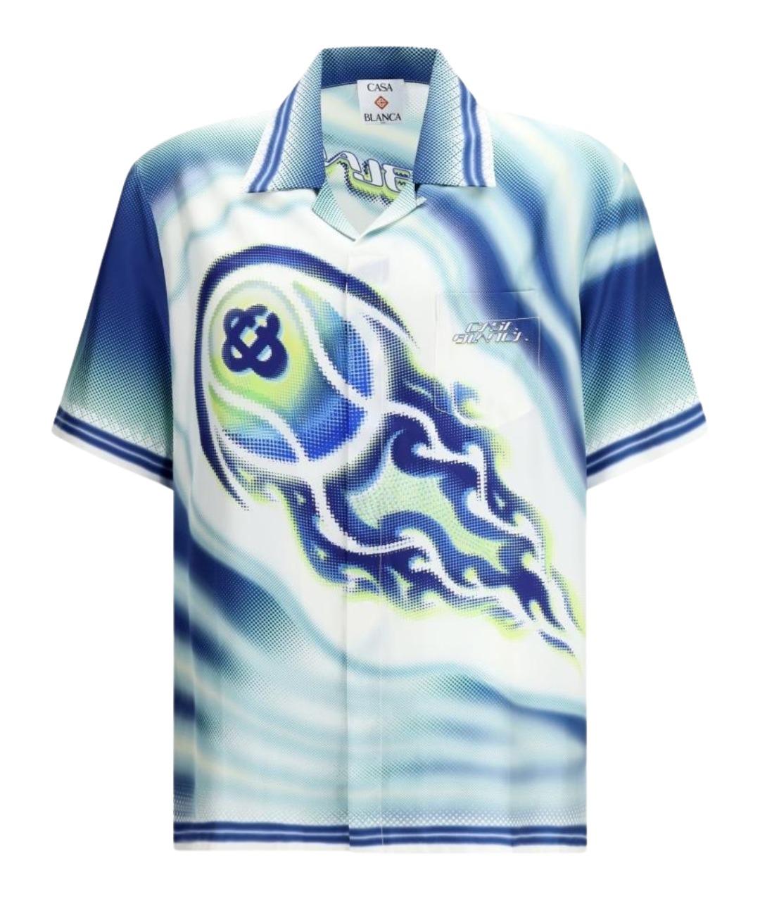 CASABLANCA Мульти шелковая кэжуал рубашка, фото 1