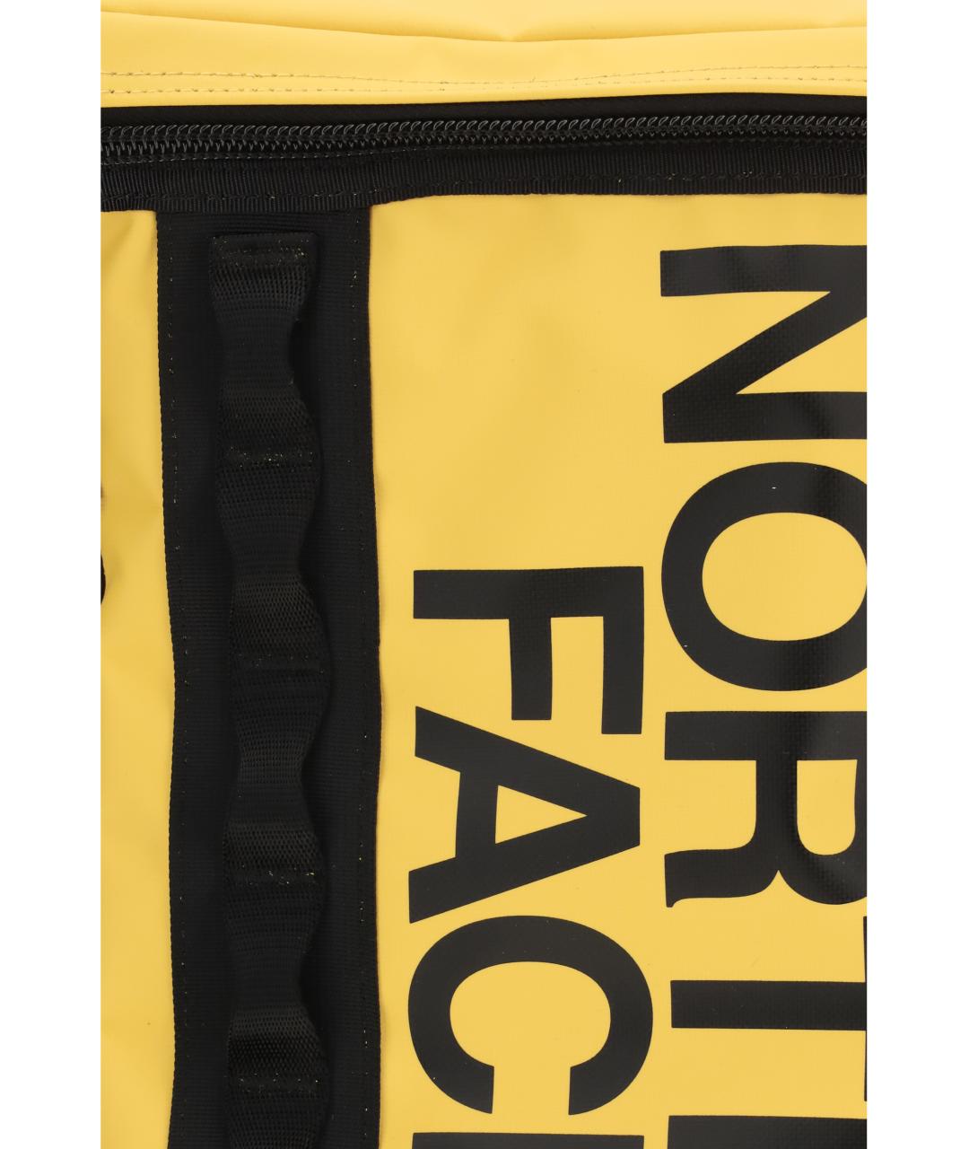 THE NORTH FACE Желтый тканевый рюкзак, фото 3