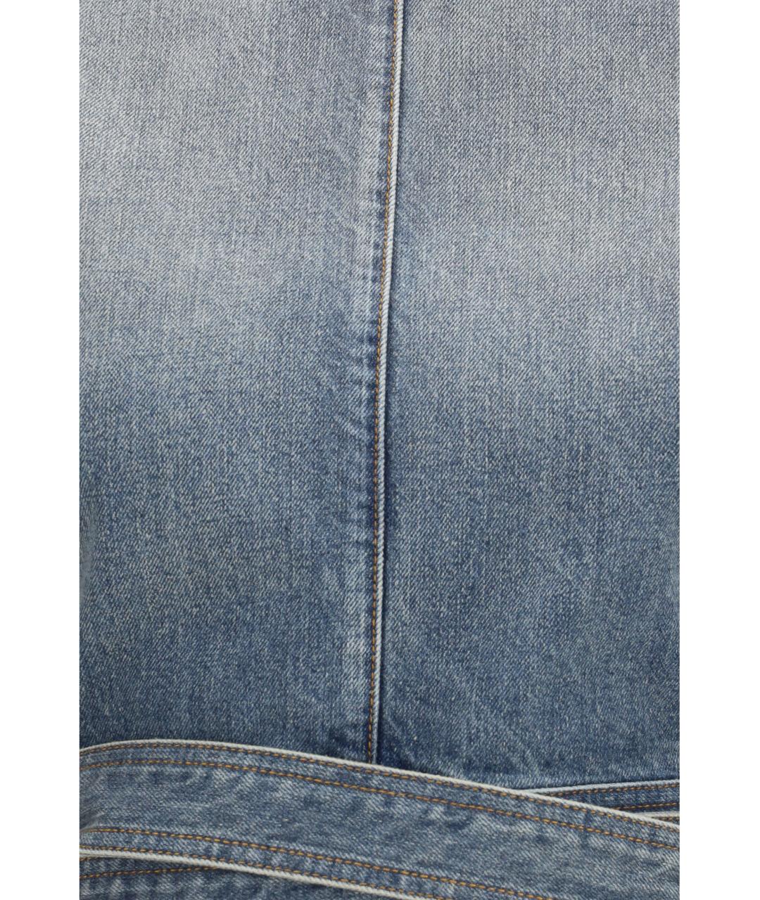 ALAIA Синяя хлопковая футболка, фото 3