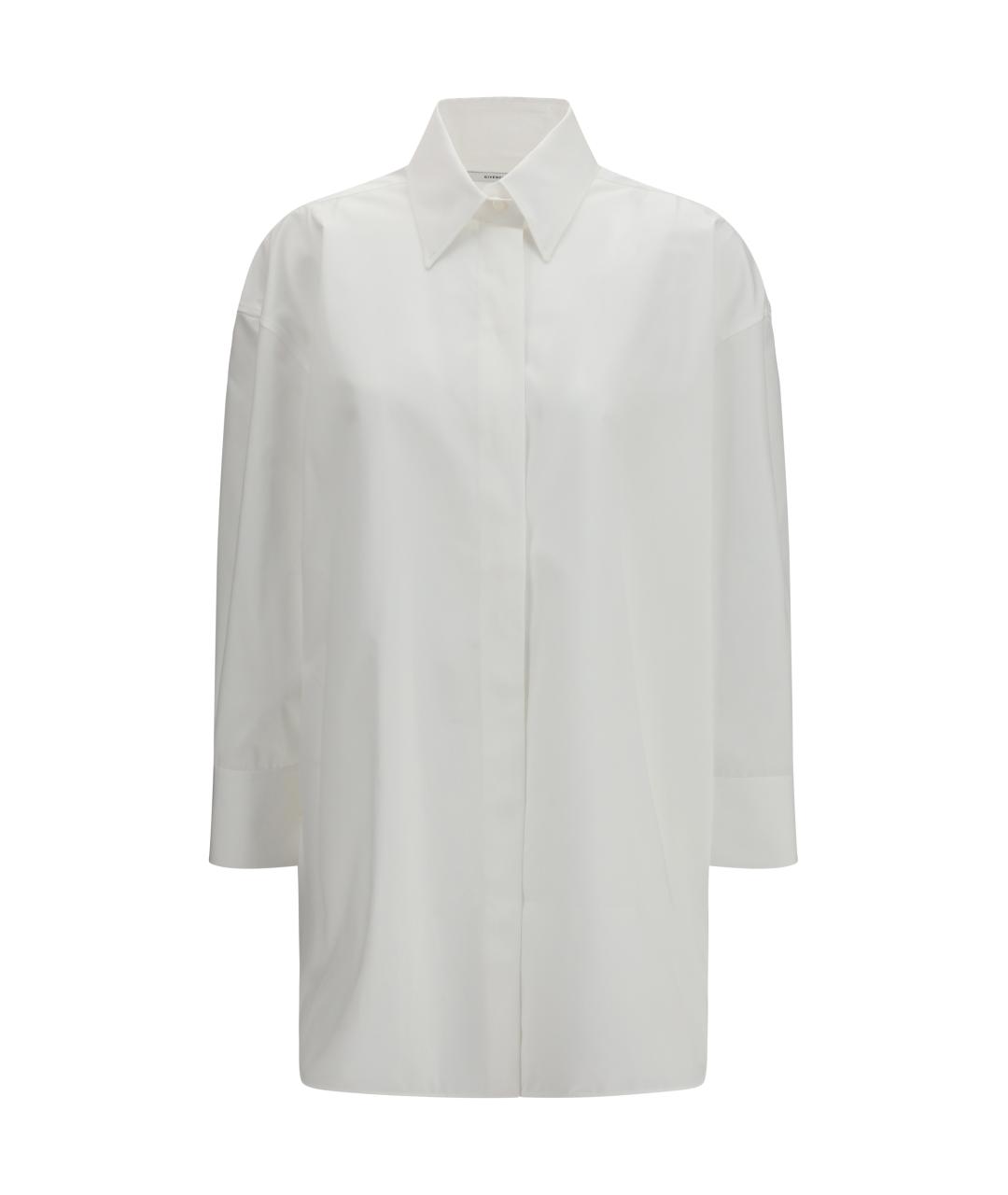 GIVENCHY Белая хлопковая рубашка, фото 1