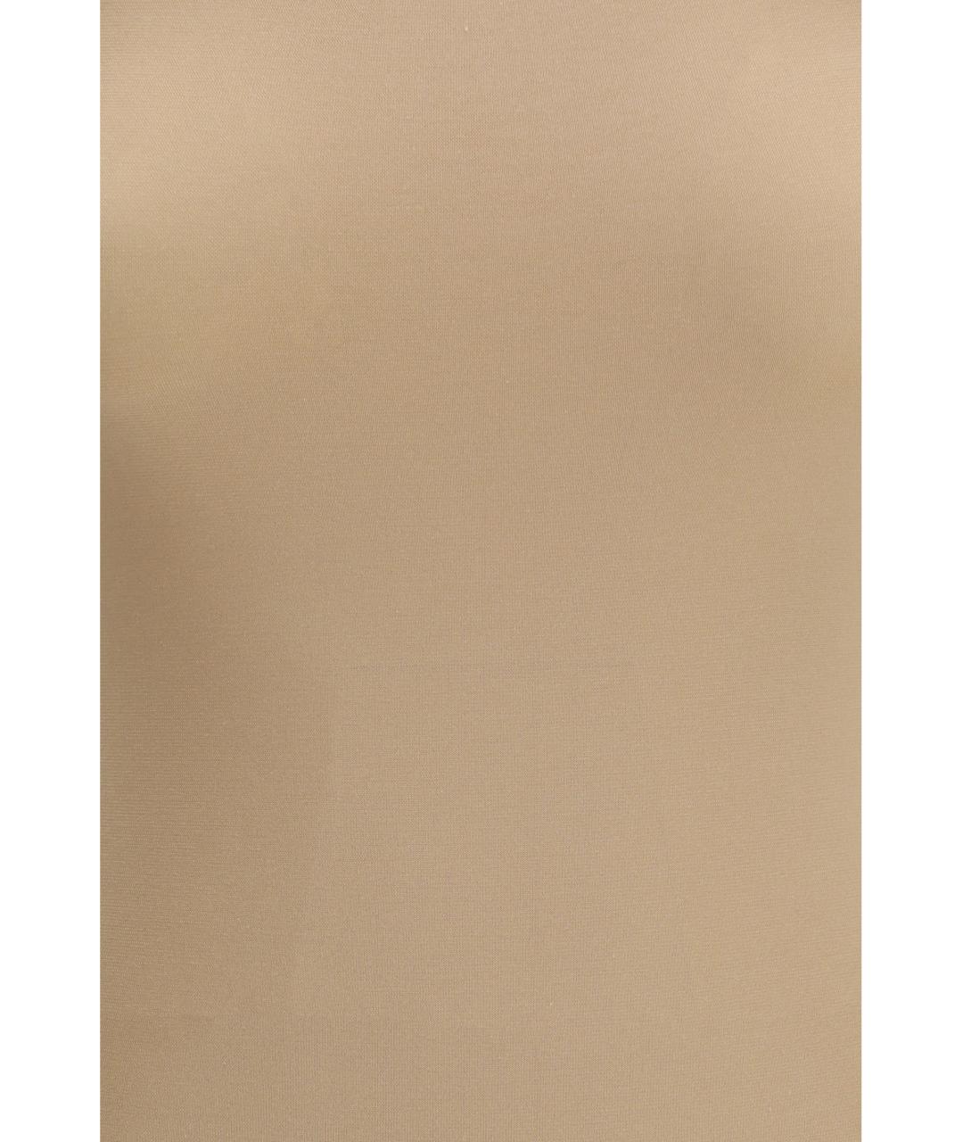 WOLFORD Бежевое хлопковое боди, фото 3