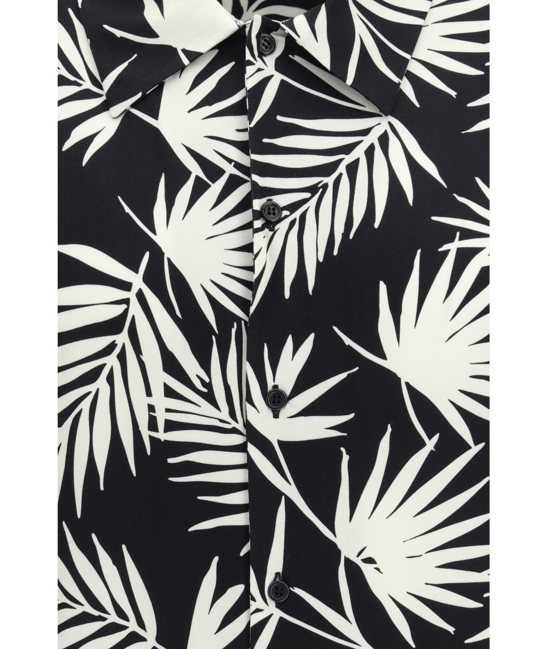 LANEUS Черная кэжуал рубашка, фото 3