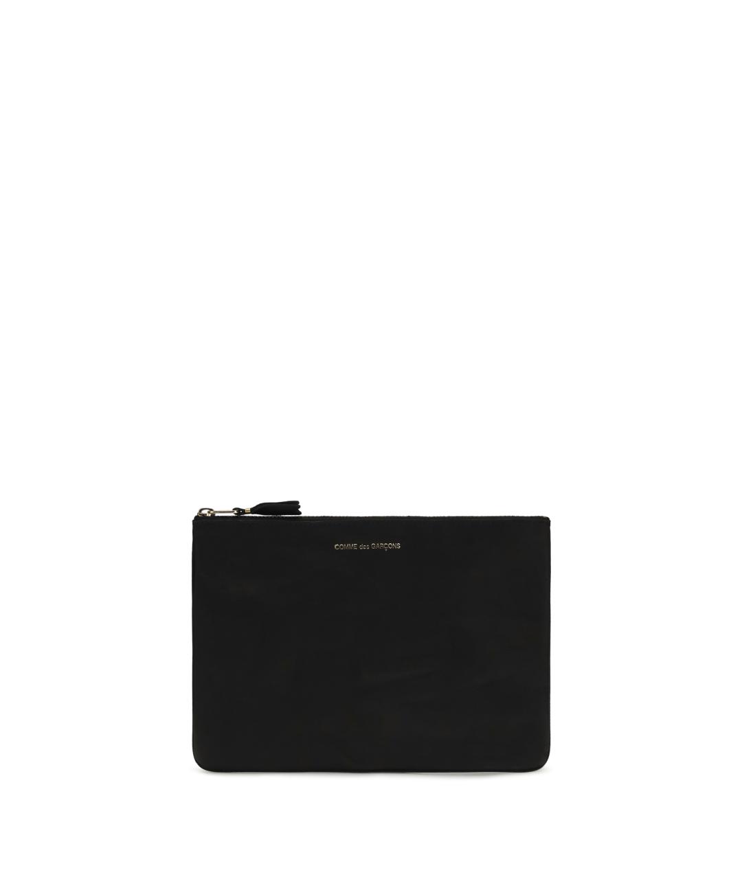 COMME DES GARÇONS WALLET Черный кожаный кошелек, фото 1