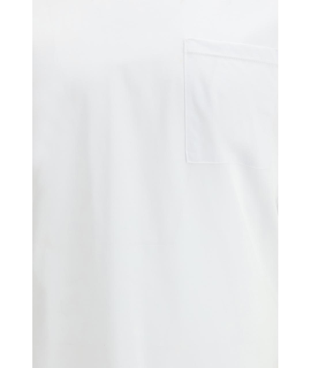 Cruna Белая хлопковая футболка, фото 3