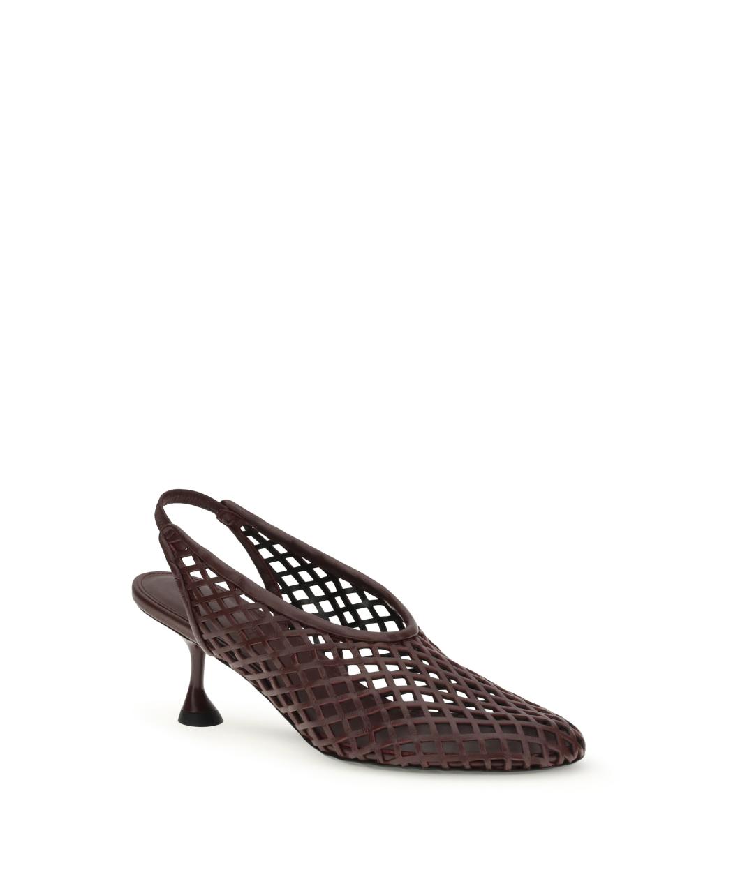 PROENZA SCHOULER Коричневые кожаные туфли, фото 2