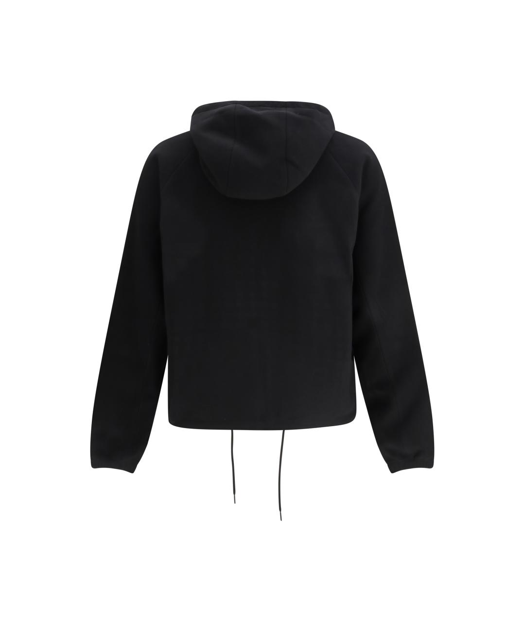 PRADA Черная полиэстеровая куртка, фото 2