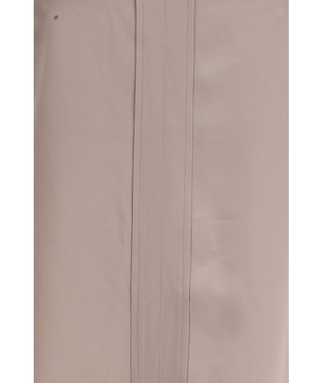 DI STAVNITSER Бежевая ацетатная майка, фото 3