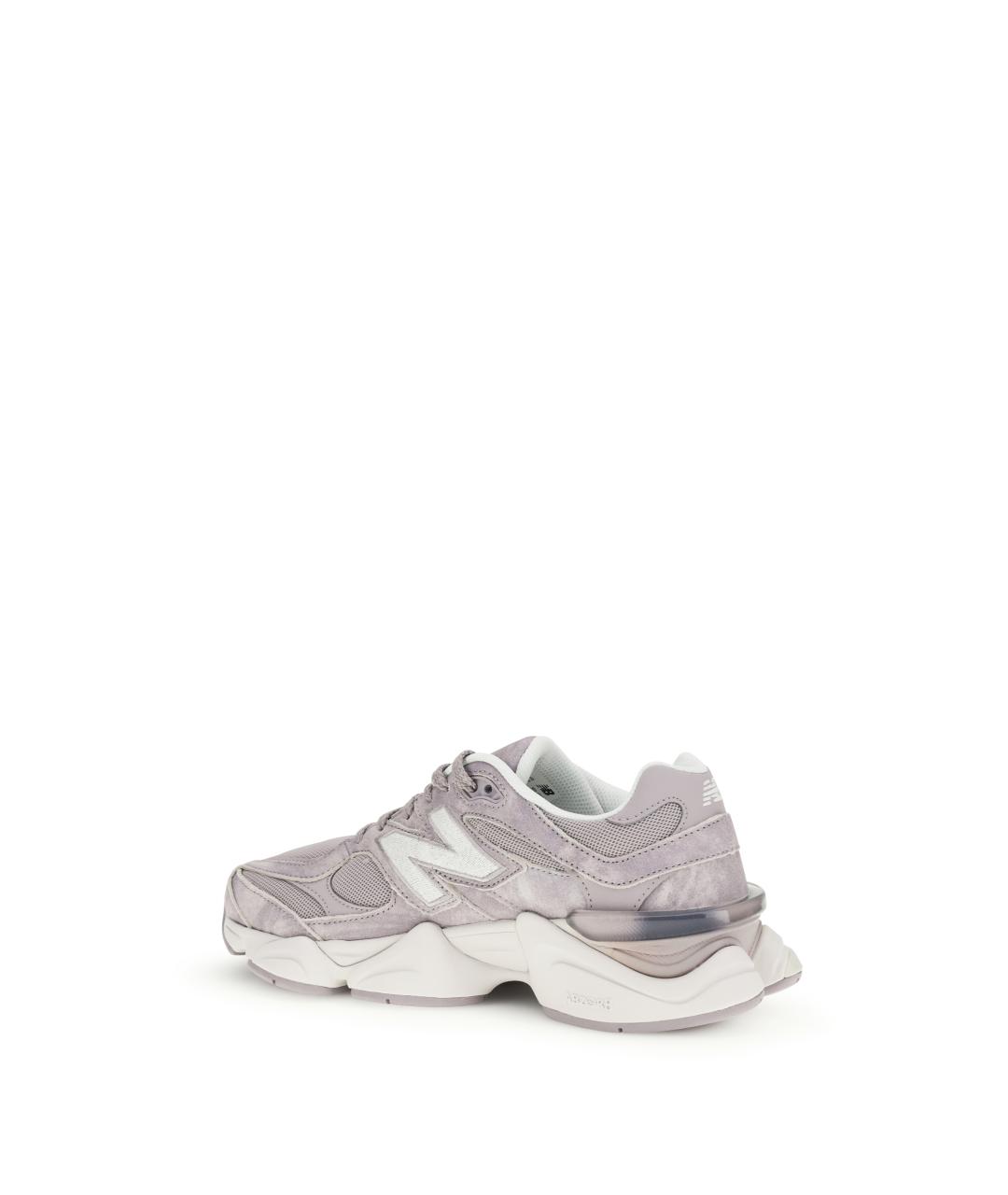 NEW BALANCE Серые замшевые низкие кроссовки / кеды, фото 3