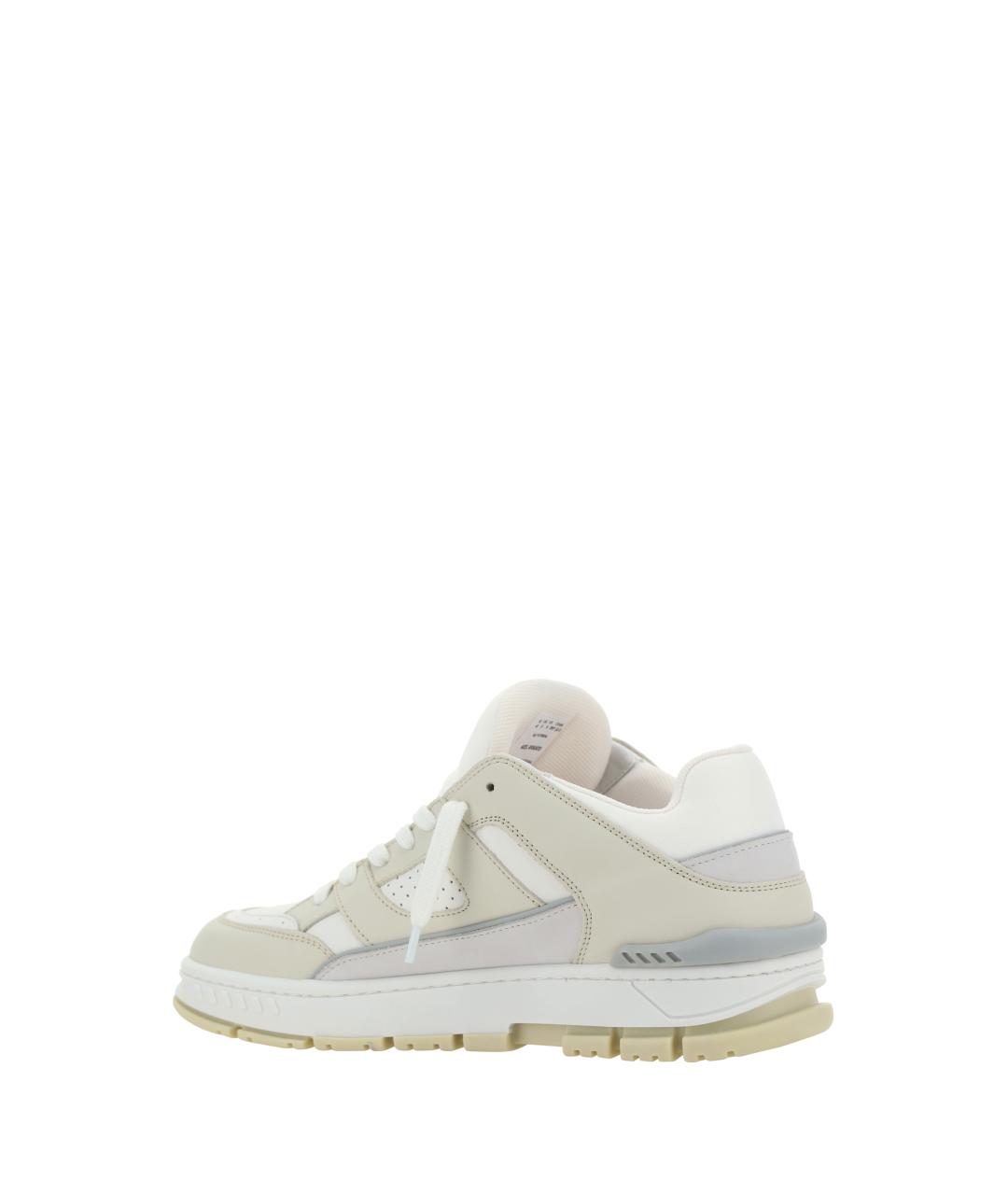 AXEL ARIGATO Белые кожаные низкие кроссовки / кеды, фото 3