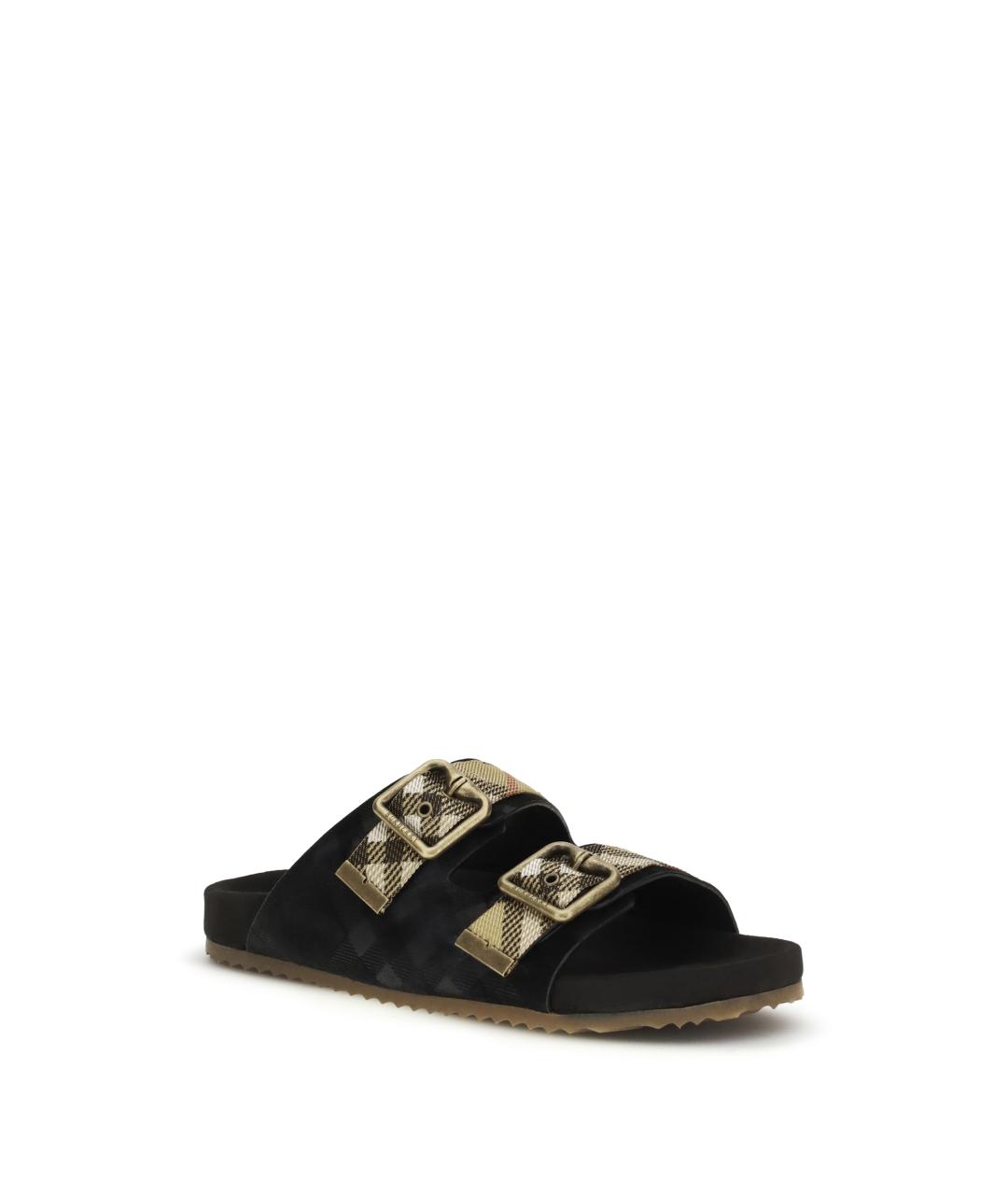 BURBERRY Мульти кожаные сандалии, фото 2