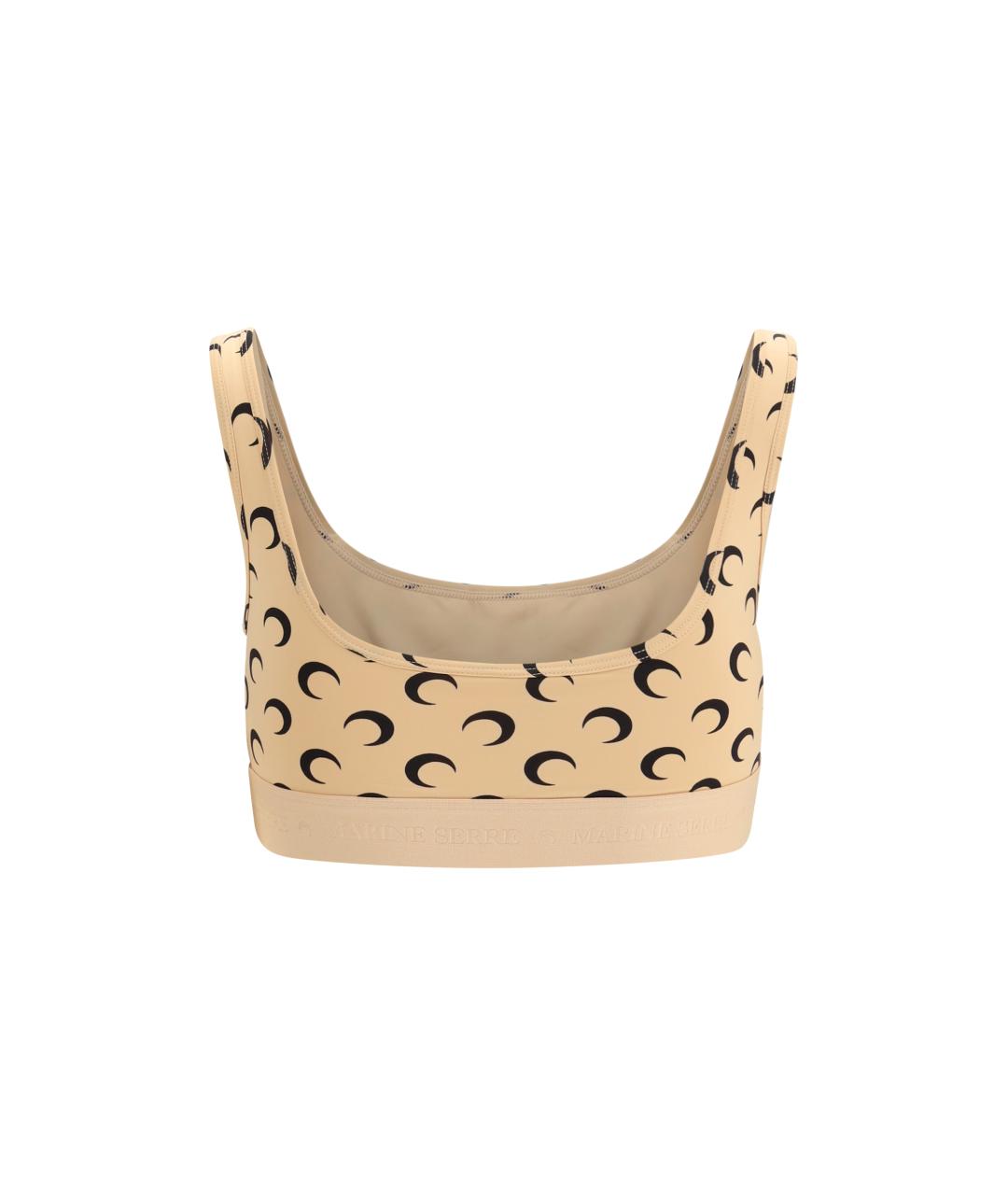 MARINE SERRE Бежевый бюстгалтеры, фото 2