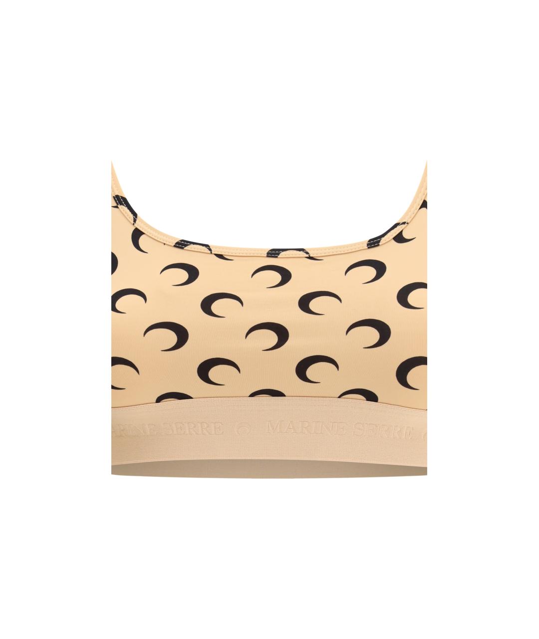 MARINE SERRE Бежевый бюстгалтеры, фото 3