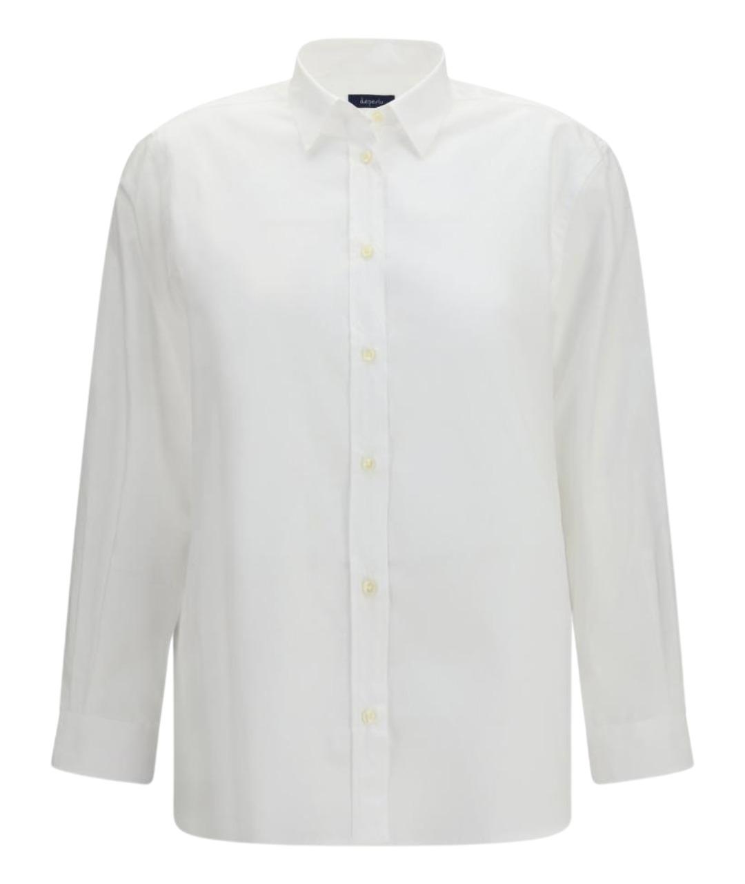 DEPERLU Белая хлопковая рубашка, фото 1