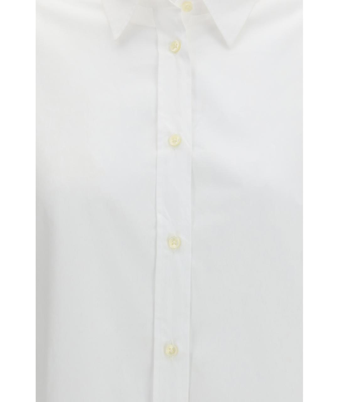 DEPERLU Белая хлопковая рубашка, фото 3