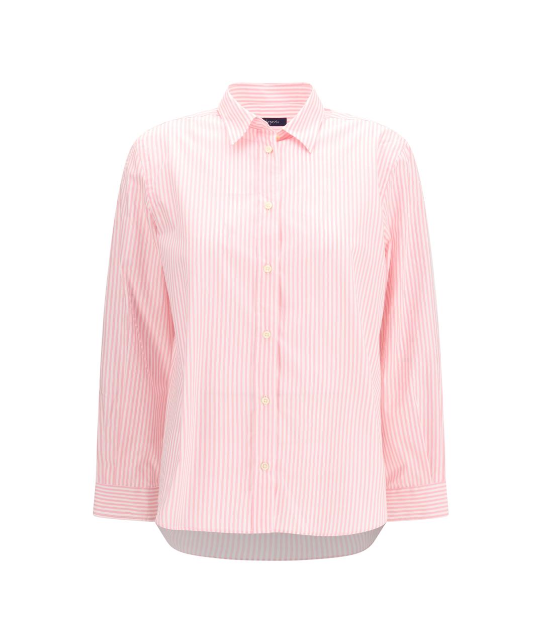 DEPERLU Розовая хлопковая рубашка, фото 1
