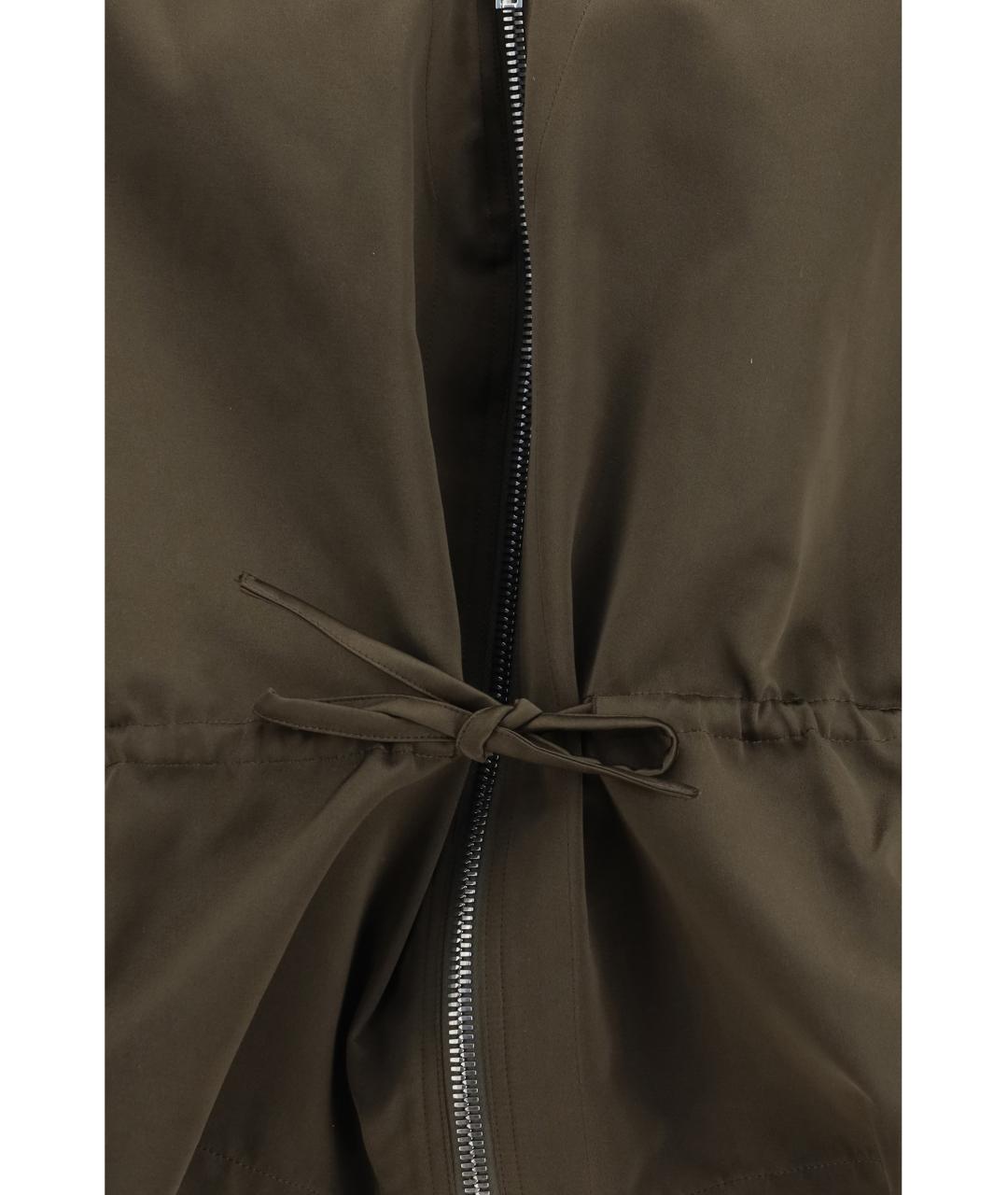 RICK OWENS Хаки полиэстеровая куртка, фото 3