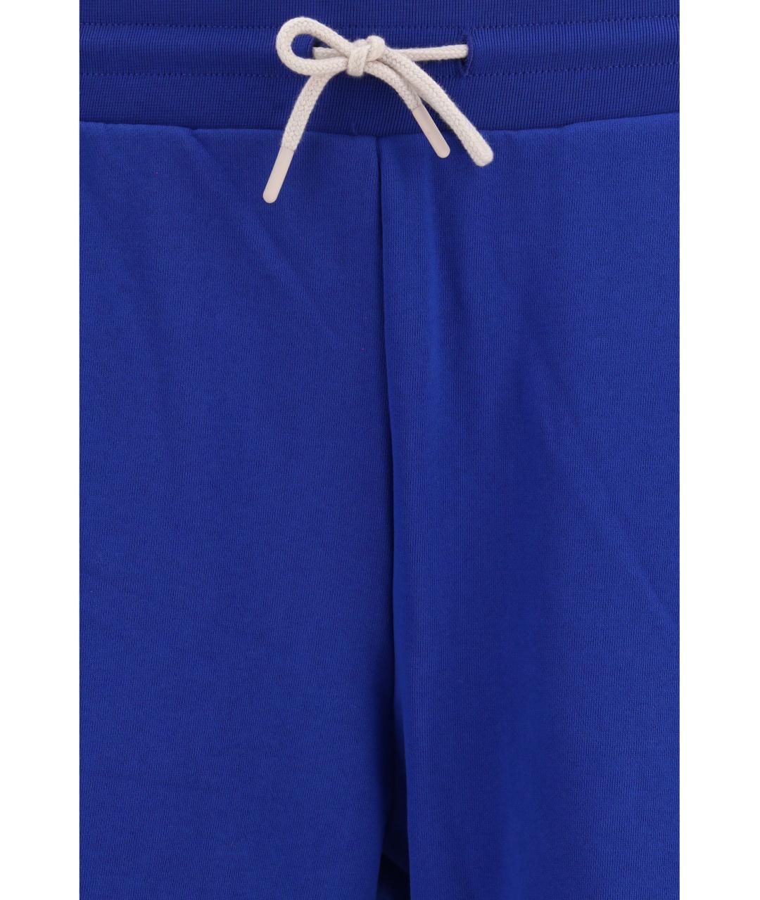 GCDS Синие хлопковые шорты, фото 3