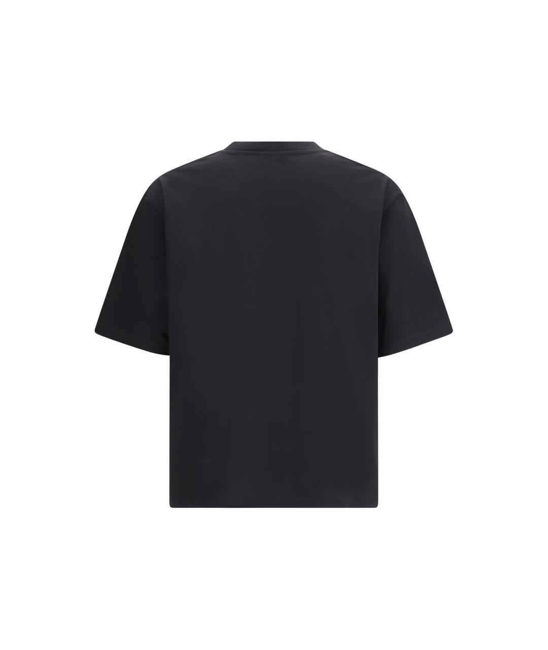 DSQUARED2 Черная хлопковая футболка, фото 2