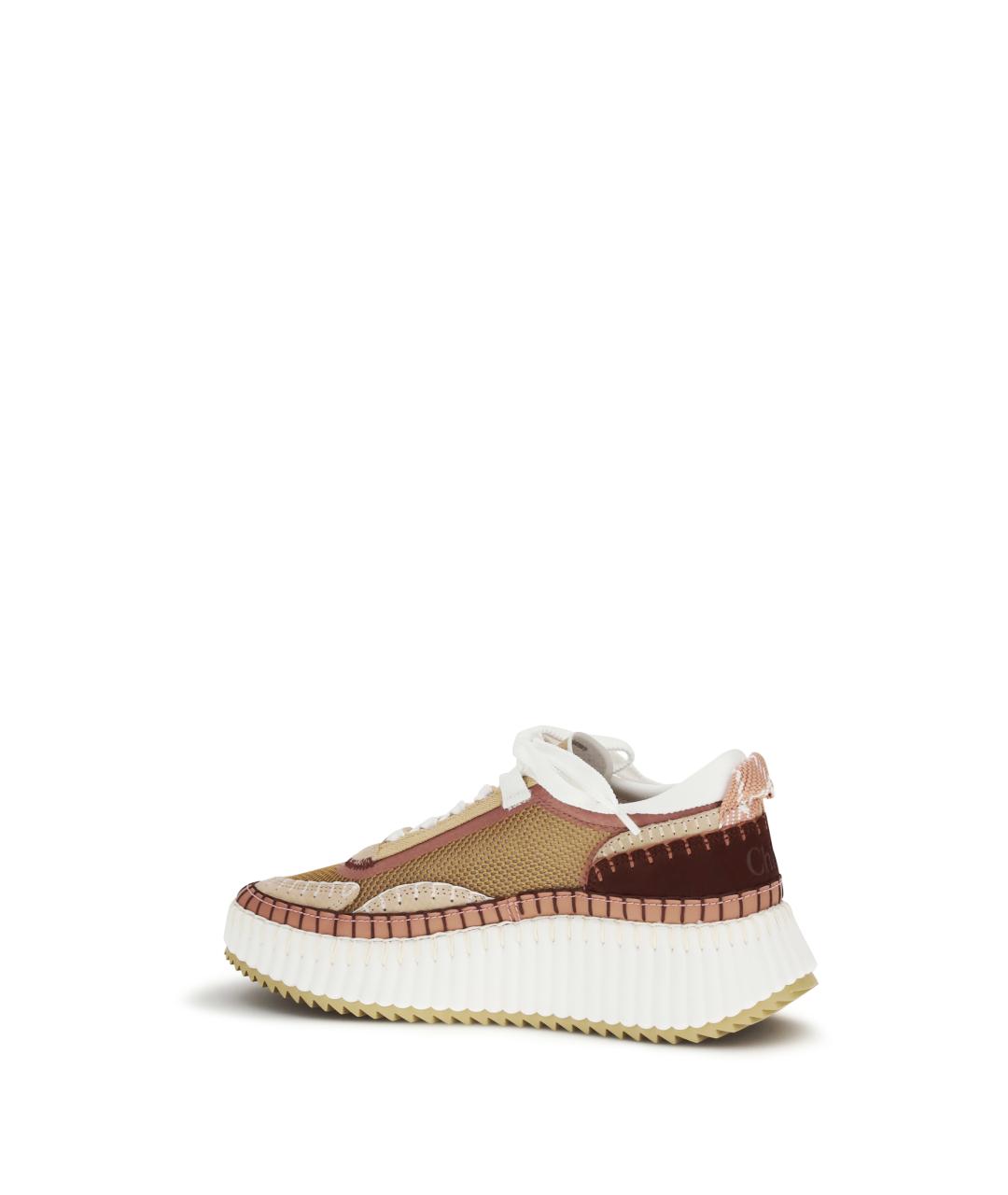 CHLOE Мульти текстильные кроссовки, фото 3