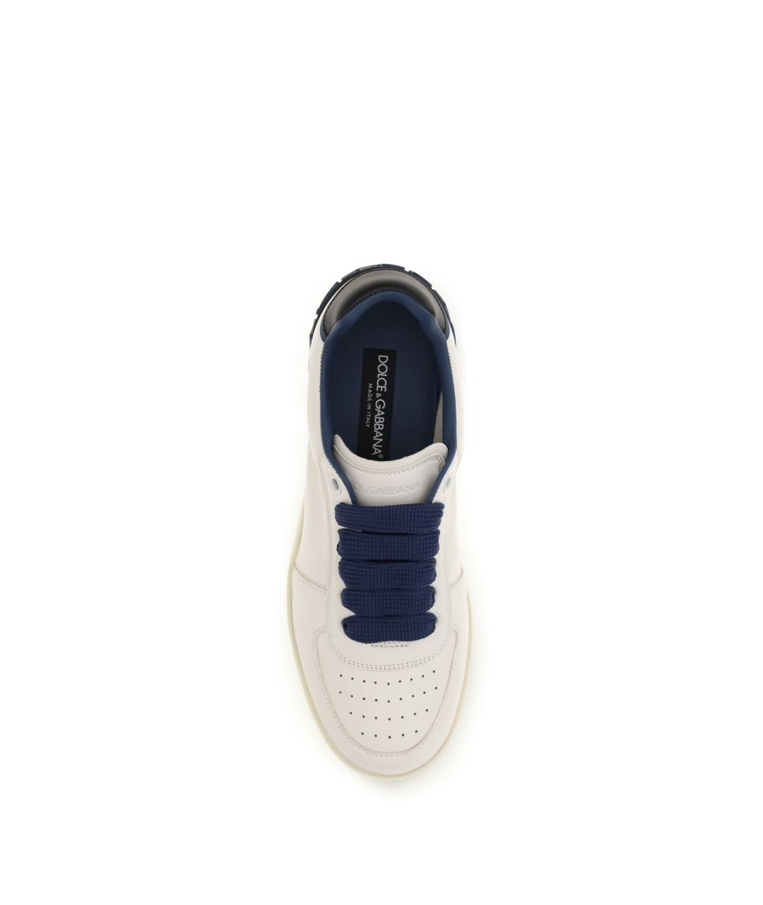 DOLCE&GABBANA Мульти кожаные низкие кроссовки / кеды, фото 4