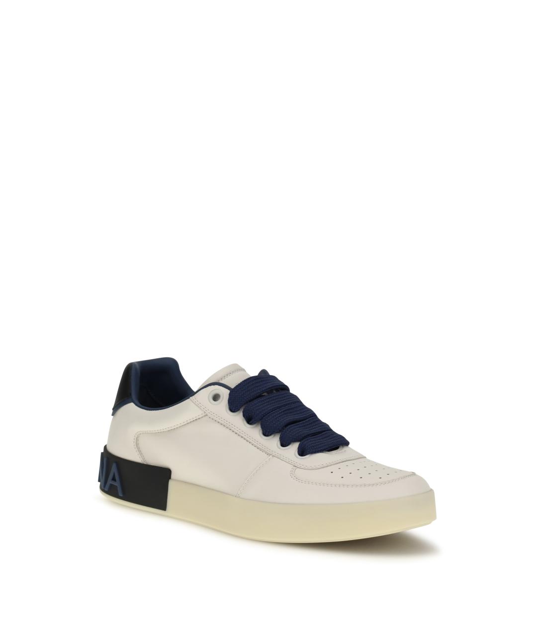 DOLCE&GABBANA Мульти кожаные низкие кроссовки / кеды, фото 2