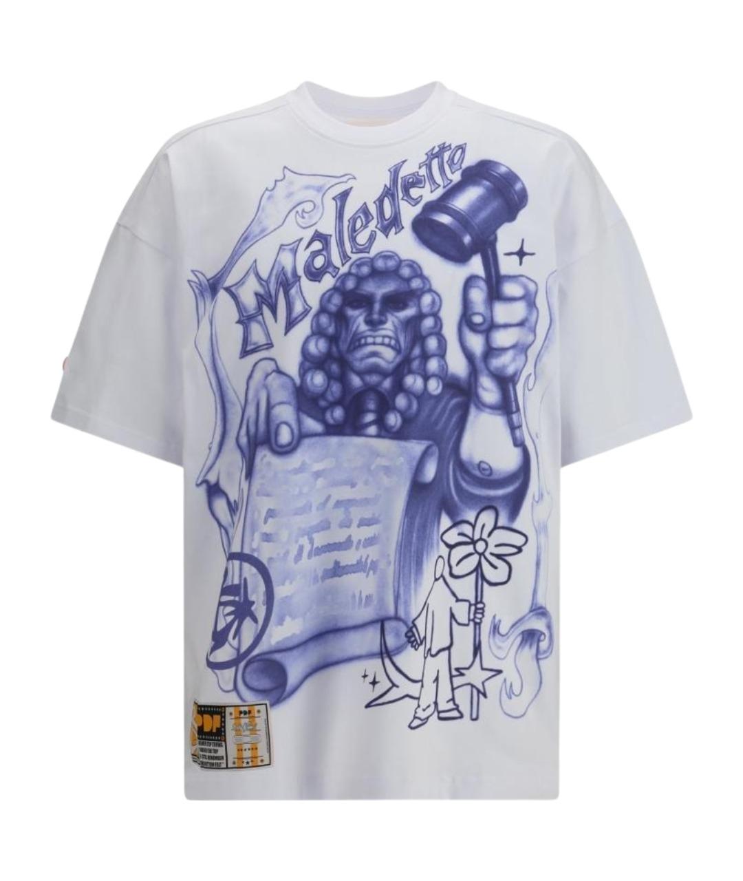 PDF Белая хлопковая футболка, фото 1