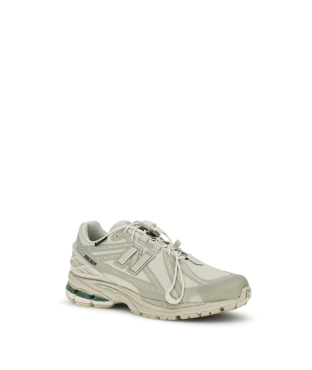 NEW BALANCE Зеленые низкие кроссовки / кеды, фото 2