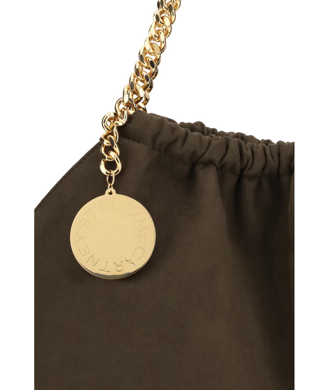 STELLA MCCARTNEY Хаки сумка тоут, фото 4