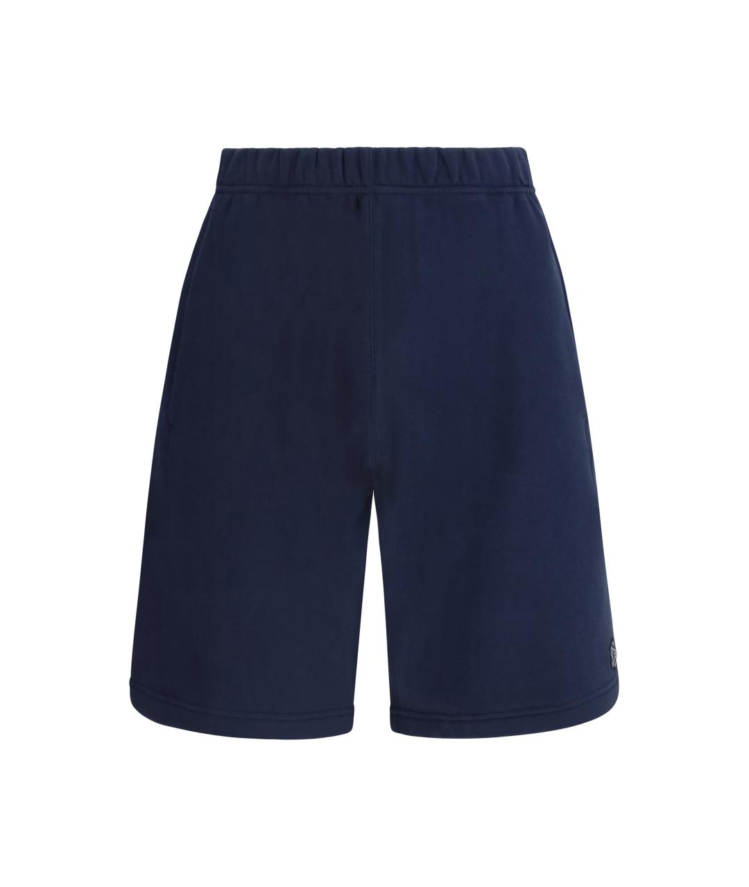 KENZO Синие хлопковые шорты, фото 1