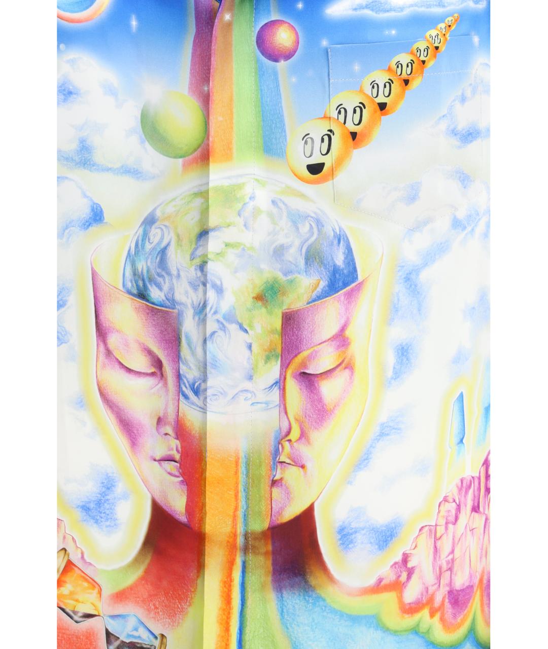 CASABLANCA Мульти шелковая кэжуал рубашка, фото 3